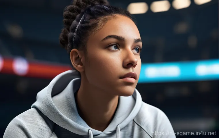 스포츠게임 공략법 공유 - **A dynamic, close-up shot of a young adult female gamer's hands expertly manipulating a futuristic,... 스포츠게임 공략법 공유 - **A dynamic, close-up shot of a young adult female gamer's hands expertly manipulating a futuristic,...
